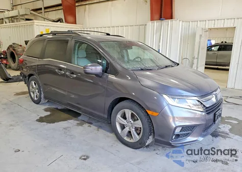 2020 Honda Odyssey Ex from USA, damaged, VIN 5FNRL6H56LB067936